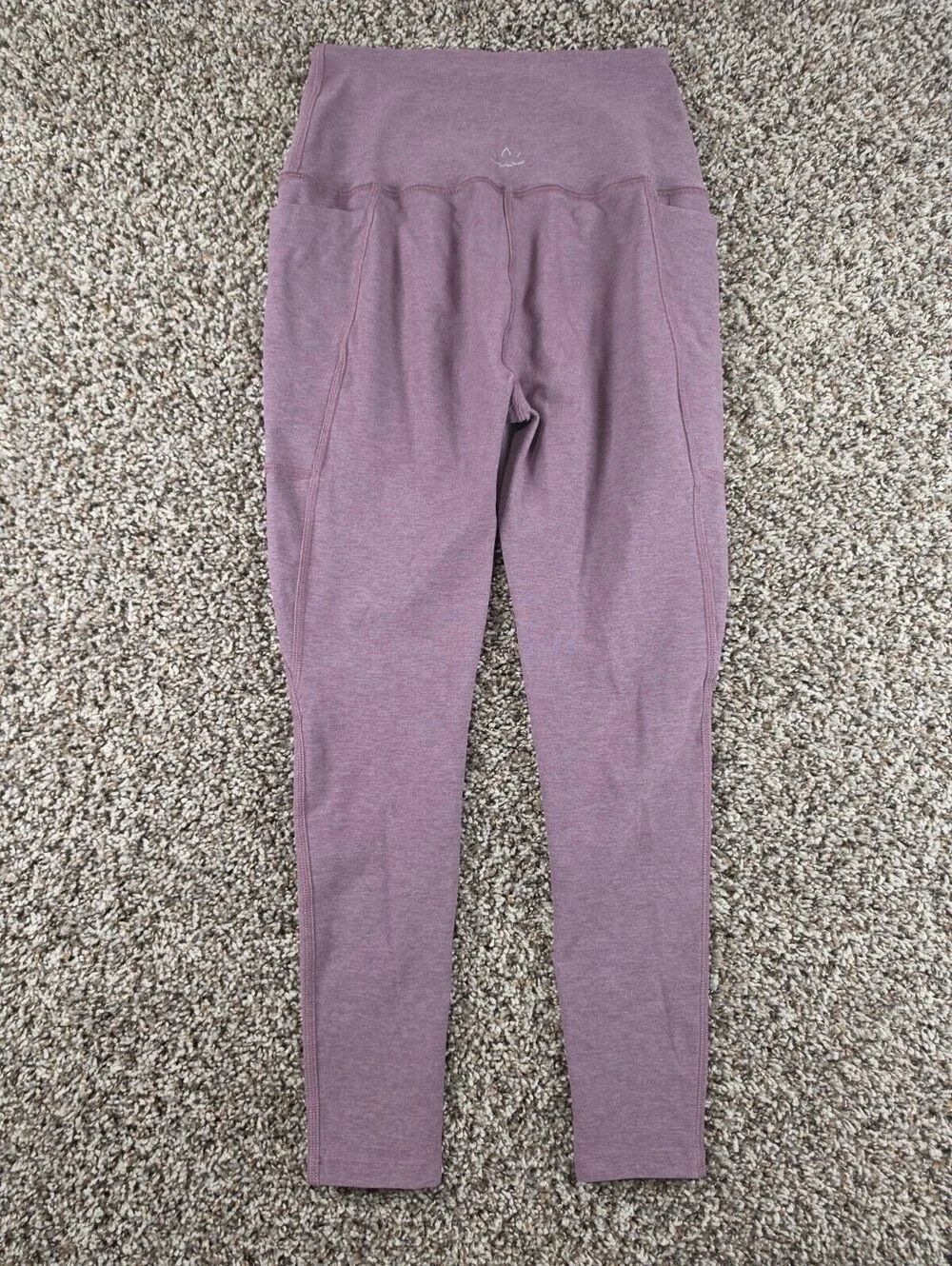 Beyond Yoga x Peloton Women size Small Leggings Activewear Pants Mauve Purple